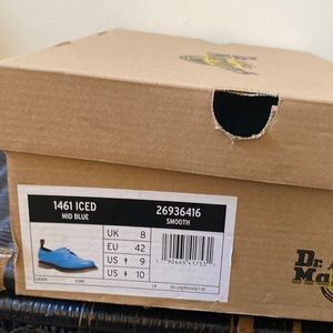 1461 iced mid blue dr martens size US 9 men | US 10 Women
